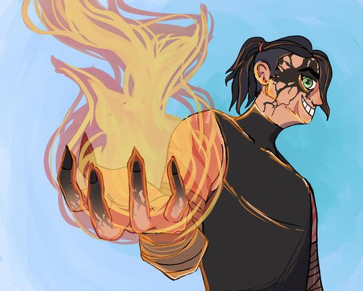 $35 halfbody + $5 prop = $40